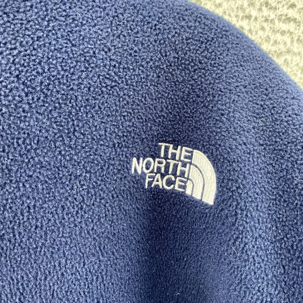 North Face Teddy Fleece Jacket Men's XL Blue Gorpcore Outdoor Preppy Performance